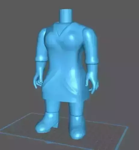 Funko Custom Mujer 3D print model