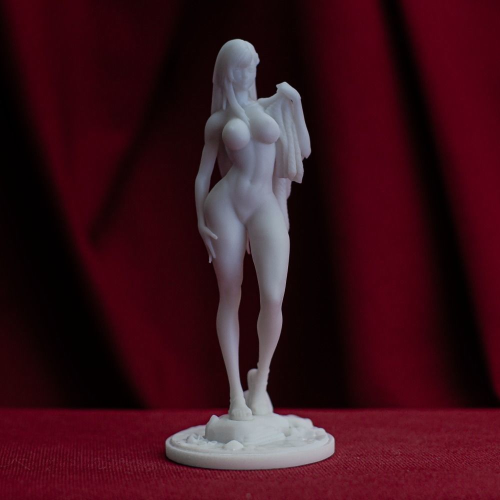 3D Print model - Girl on the beach - d 3D print model_1