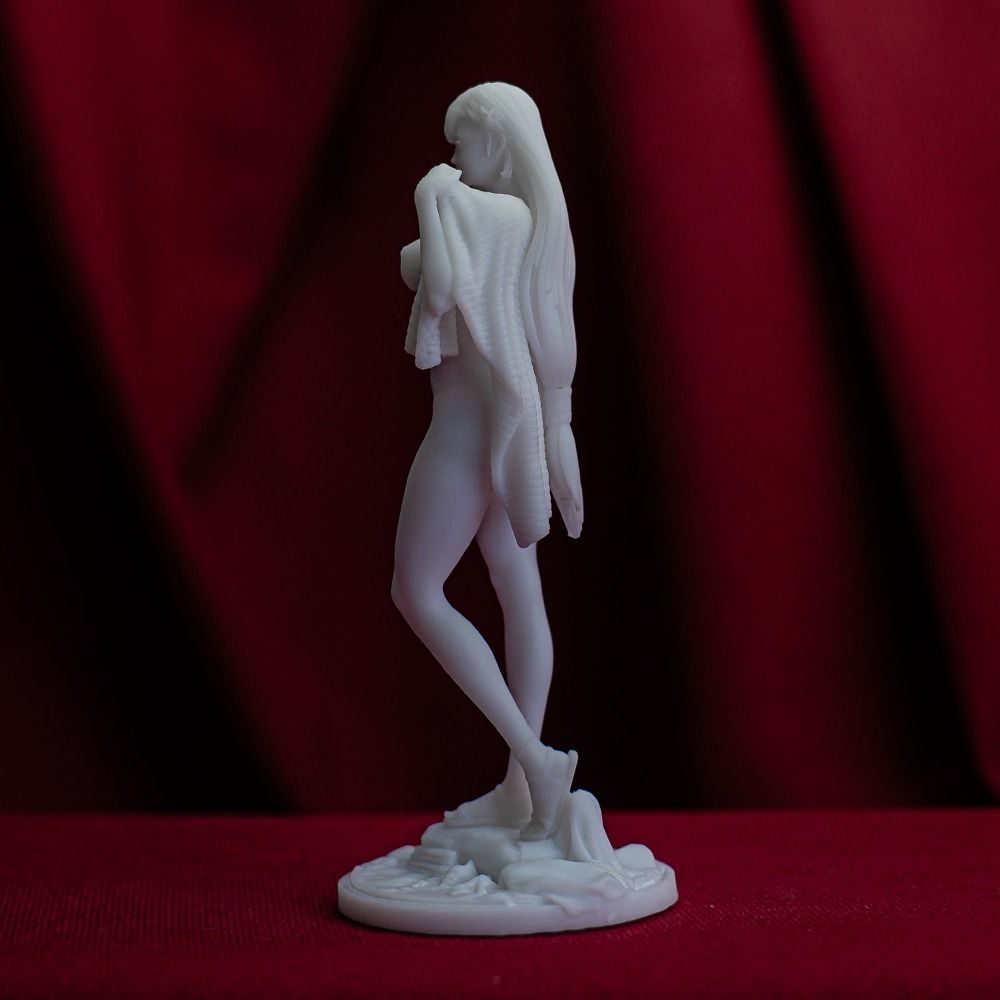 3D Print model - Girl on the beach - d 3D print model_2