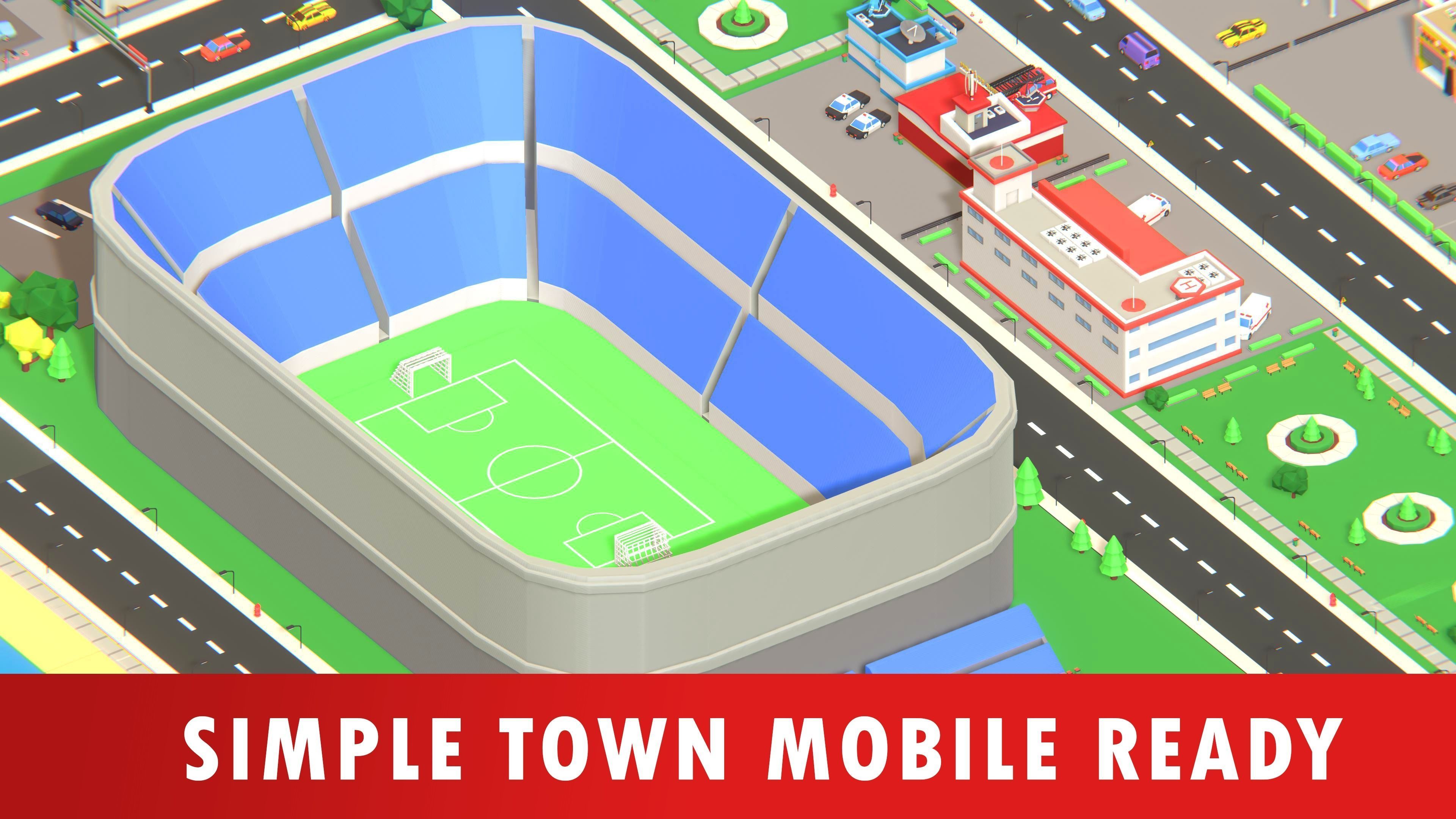 Simple Town - Low Poly Assets Low-poly 3D model_24