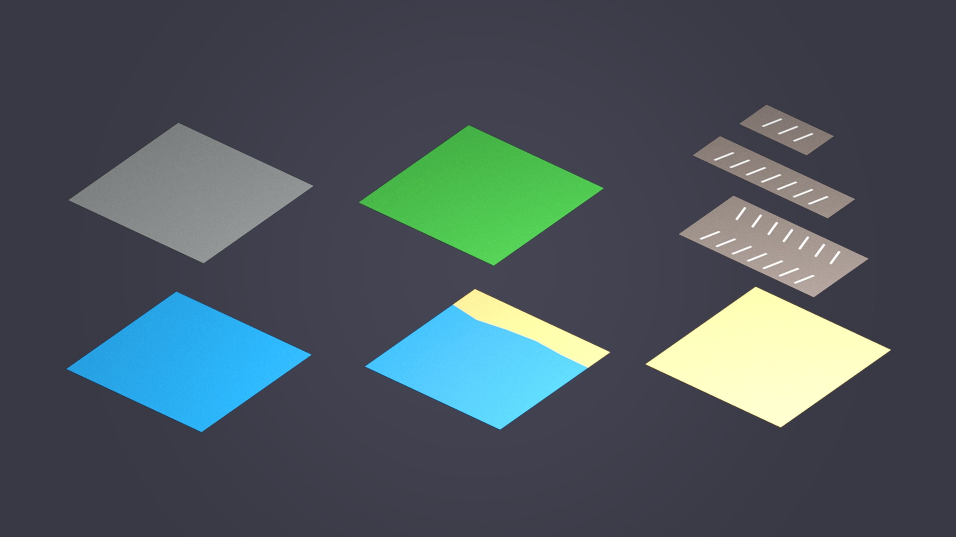 Simple Town - Low Poly Assets Low-poly 3D model_2