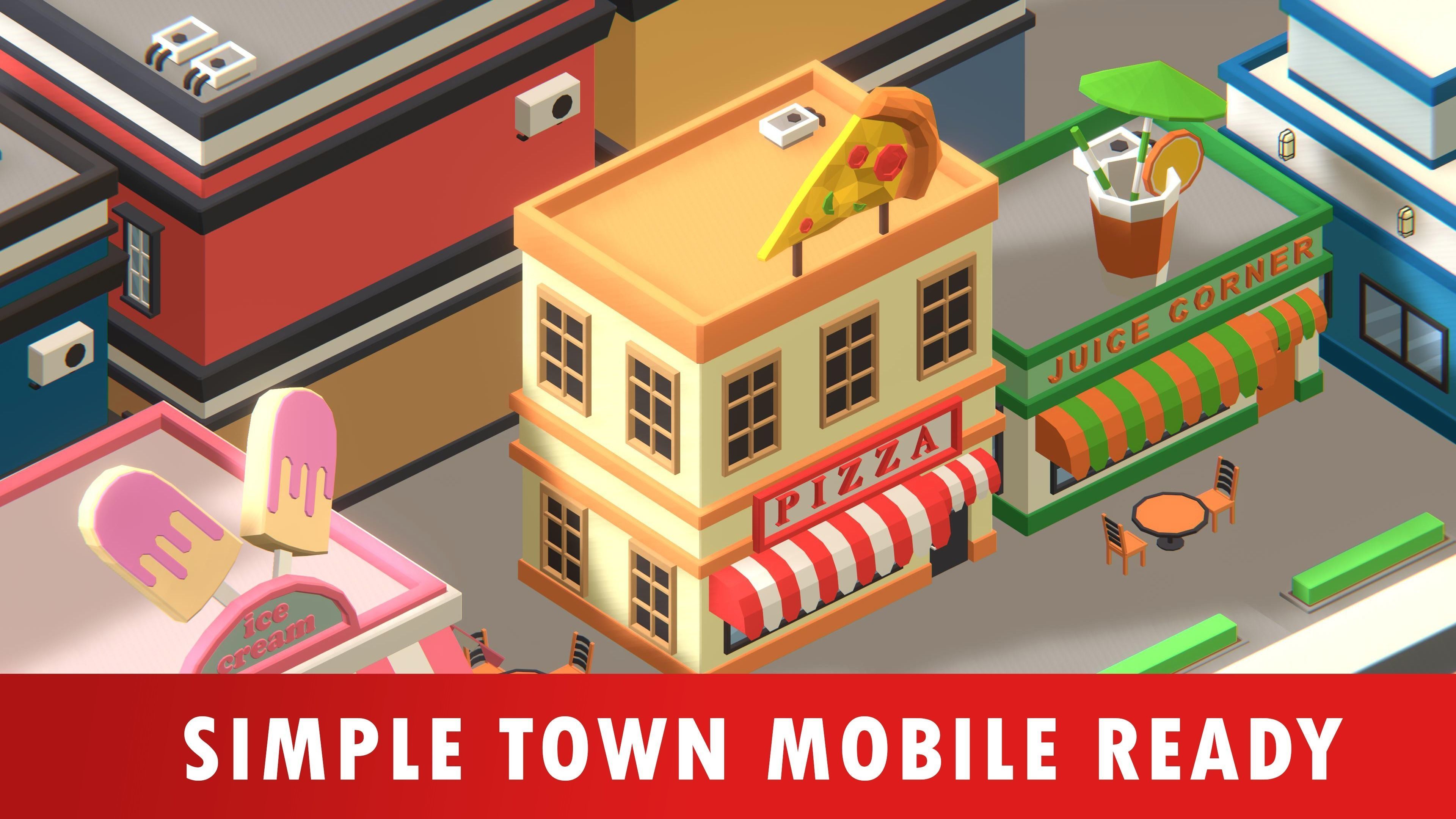 Simple Town - Low Poly Assets Low-poly 3D model_23