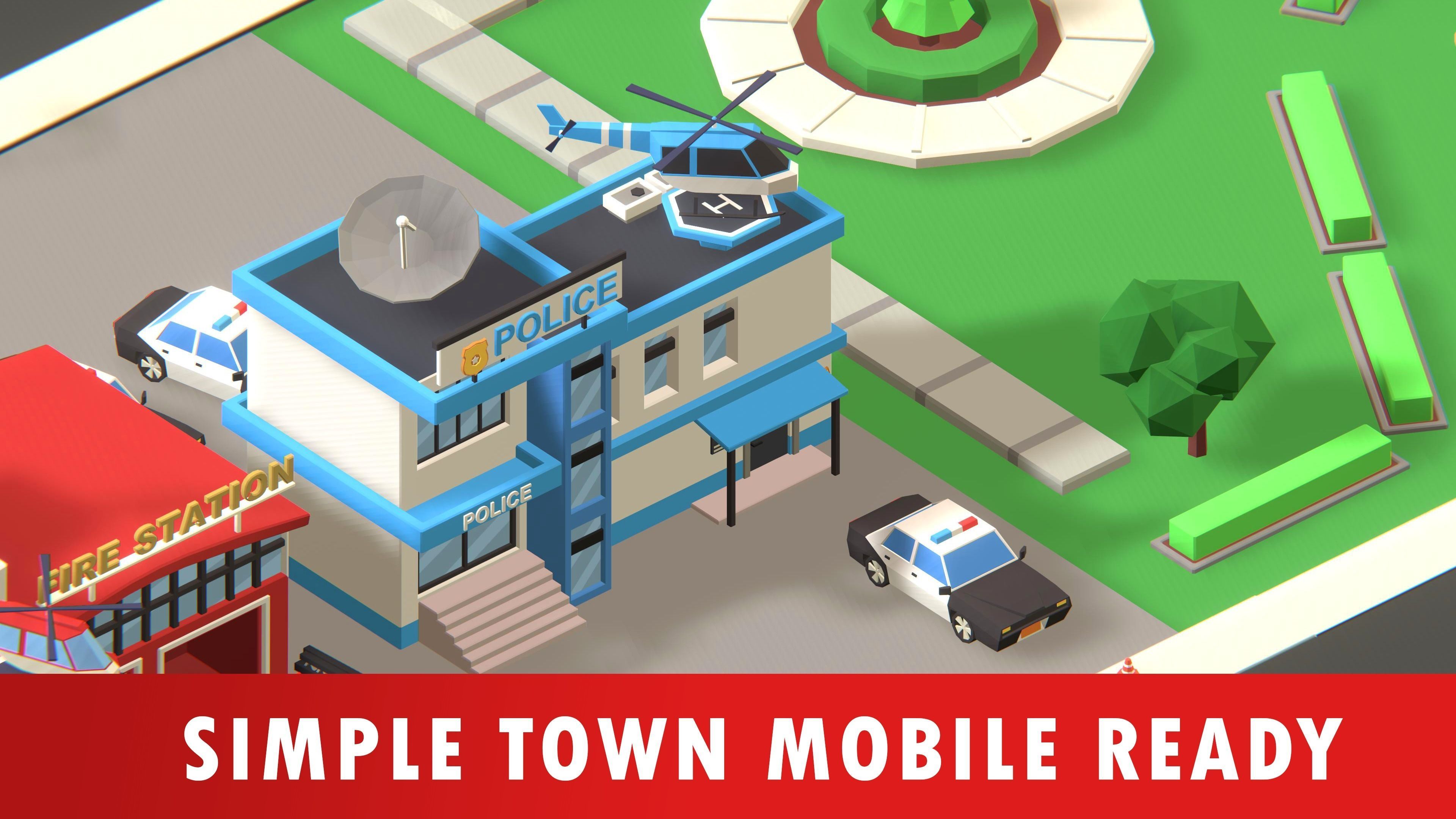 Simple Town - Low Poly Assets Low-poly 3D model_17
