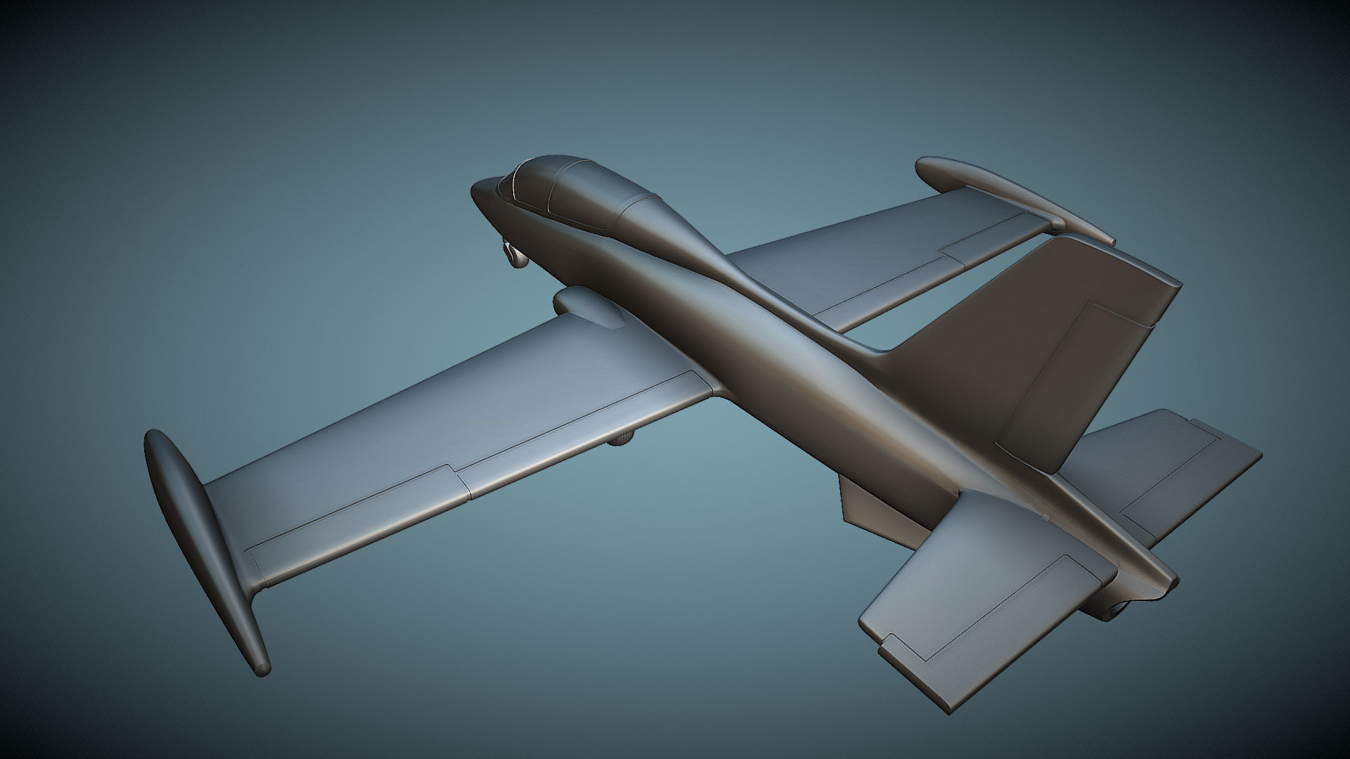 Aermacchi MB-339A - 3D Printable Model 3D print model_2