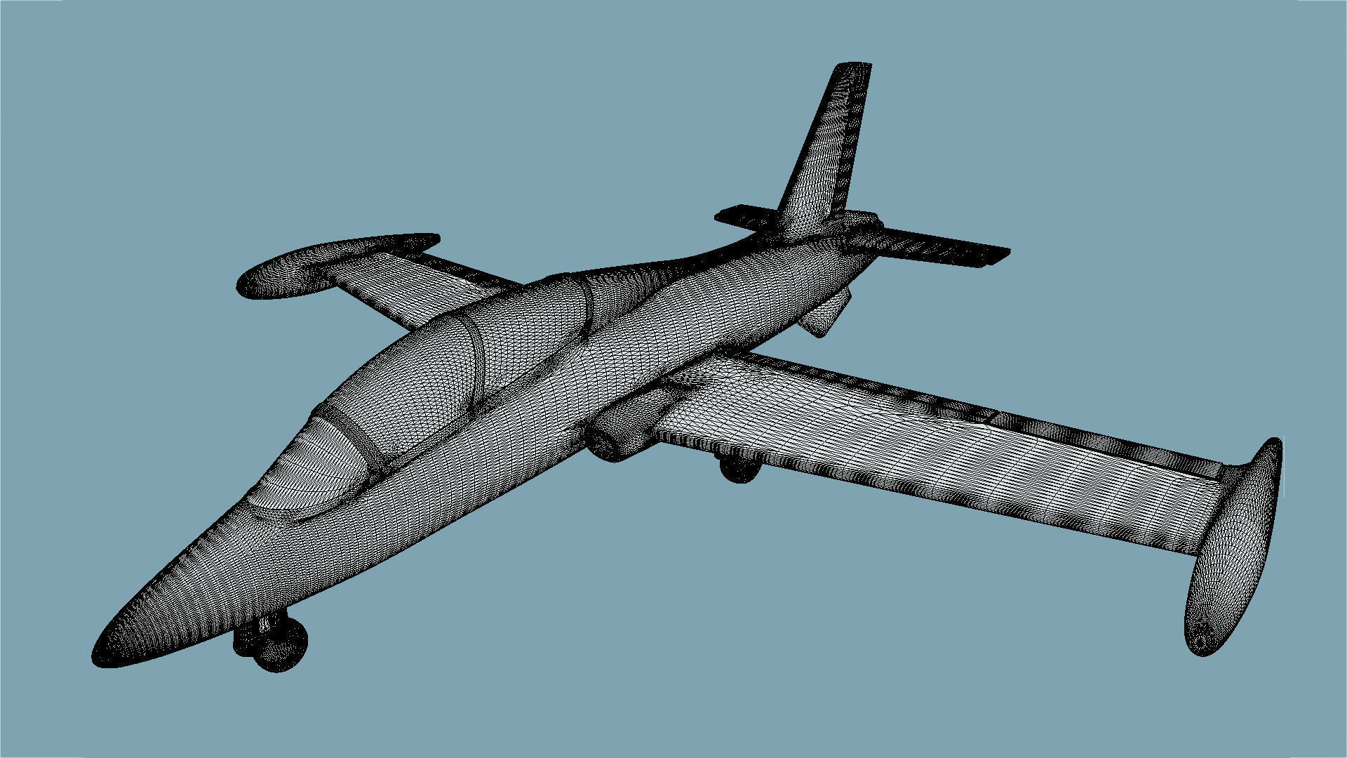 Aermacchi MB-339A - 3D Printable Model 3D print model_6