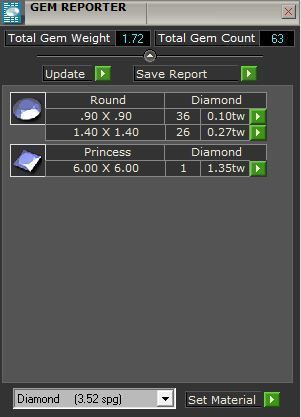 Chain style diamond ring 3662 3D print model 3D print model_8