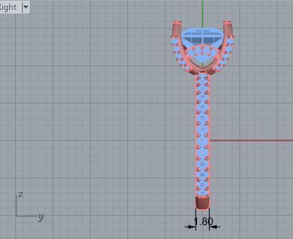 Chain style diamond ring 3662 3D print model 3D print model_6