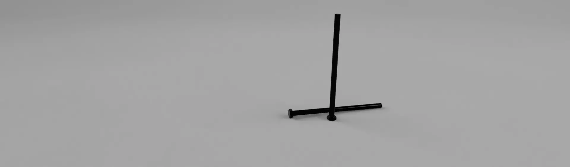 M8- 6 inch bolt length segment threaded Free 3D print model