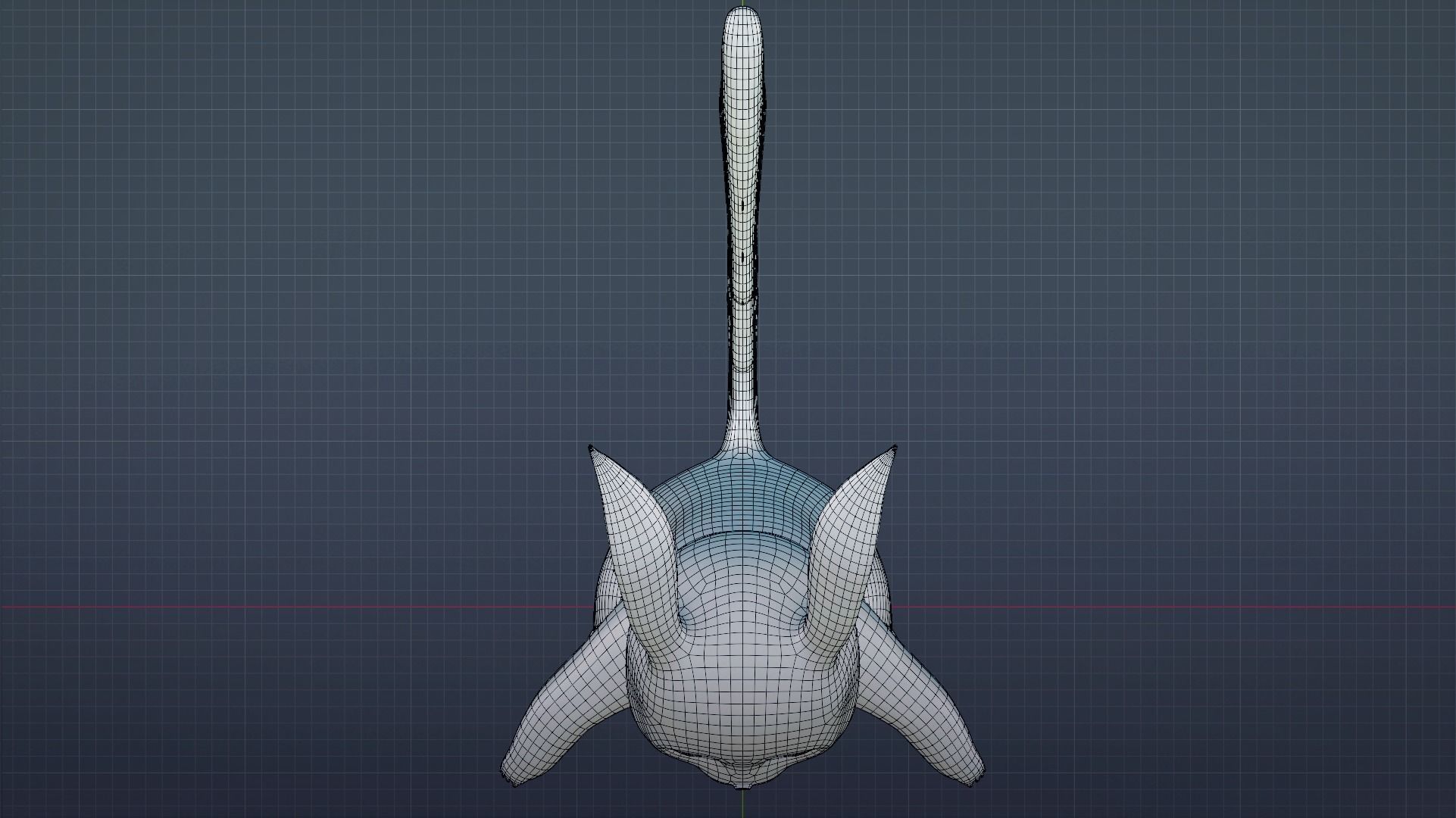 Electric Mouse - Rigged Cartoon Character for Blender Low-poly 3D model_13