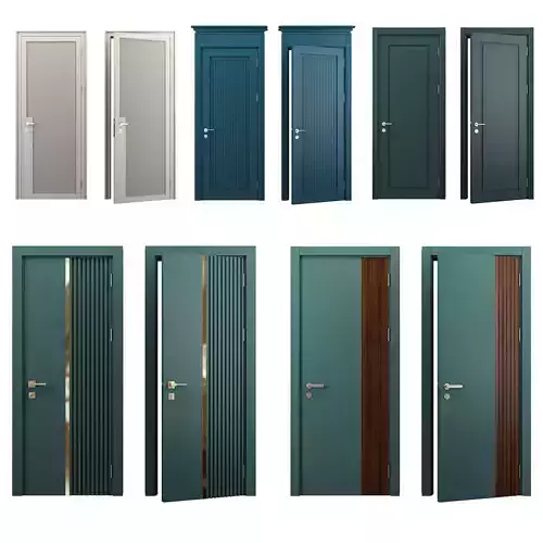 Doors collection 2 3D model