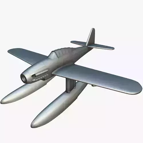 Aichi M6A1 Seiran - 3D Printable Model