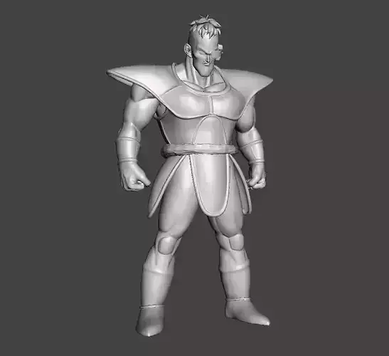 Young Nappa 3D Model
