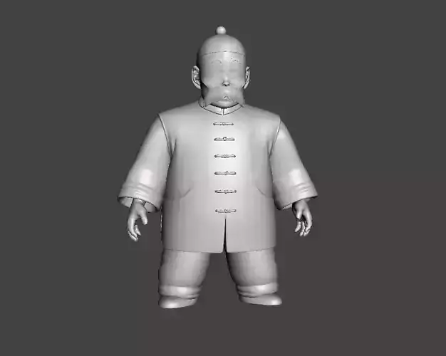 Granpa Gohan 3D Model