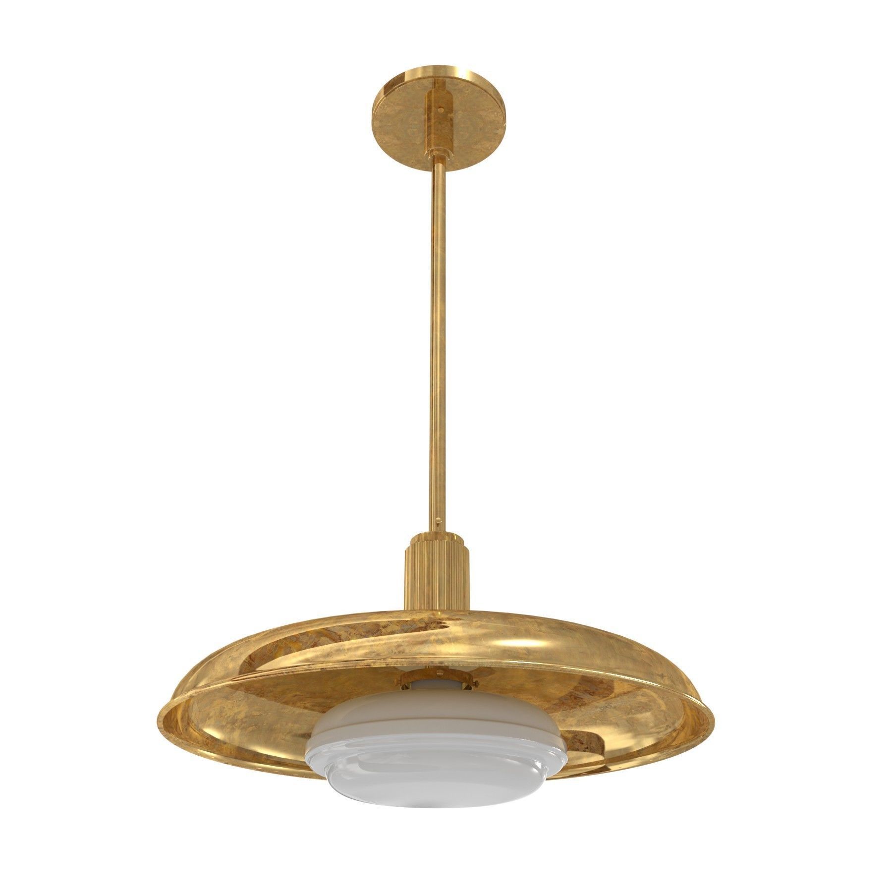 Roman and Williams Guild Oscar ceiling  pendant light 3D model_1