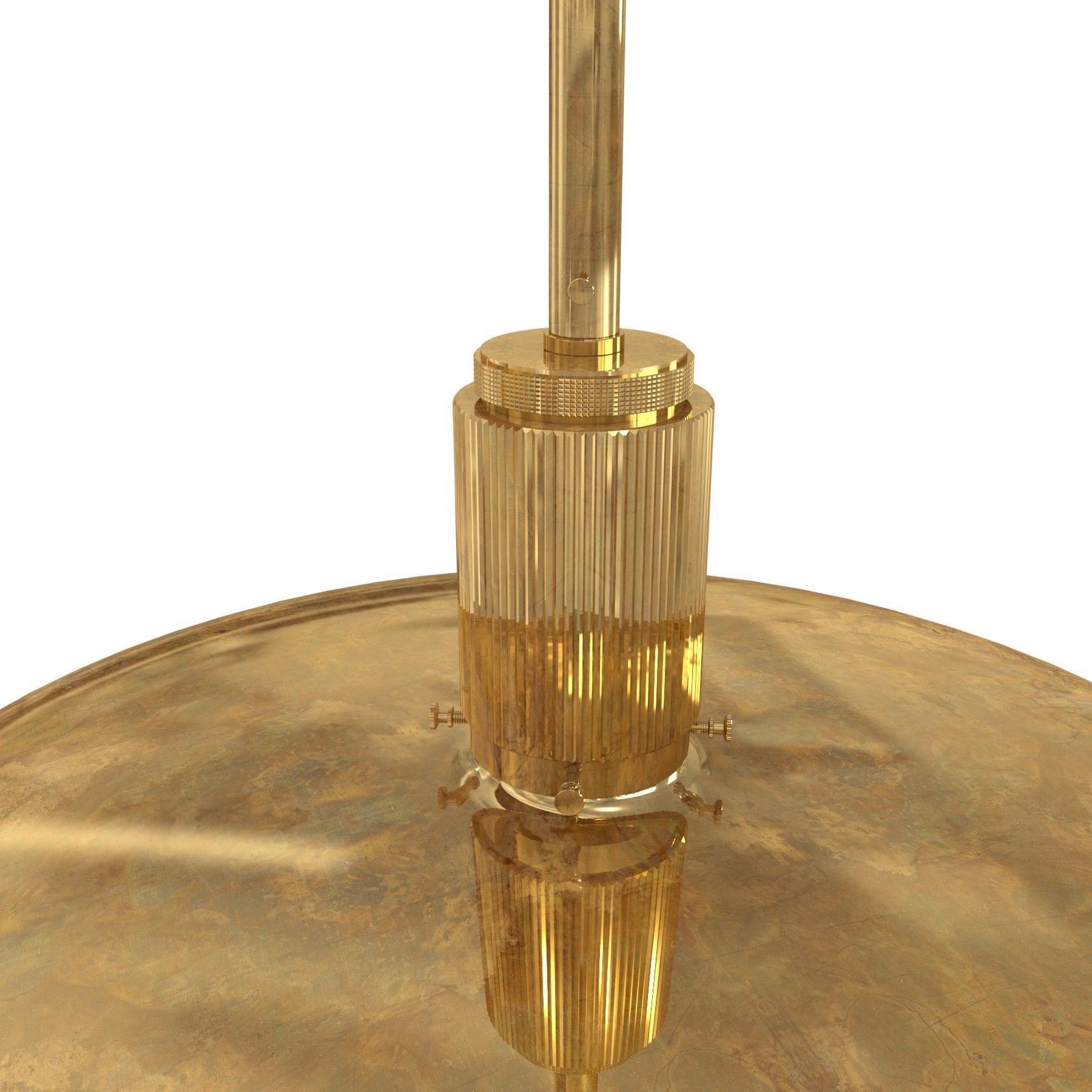 Roman and Williams Guild Oscar ceiling  pendant light 3D model_4