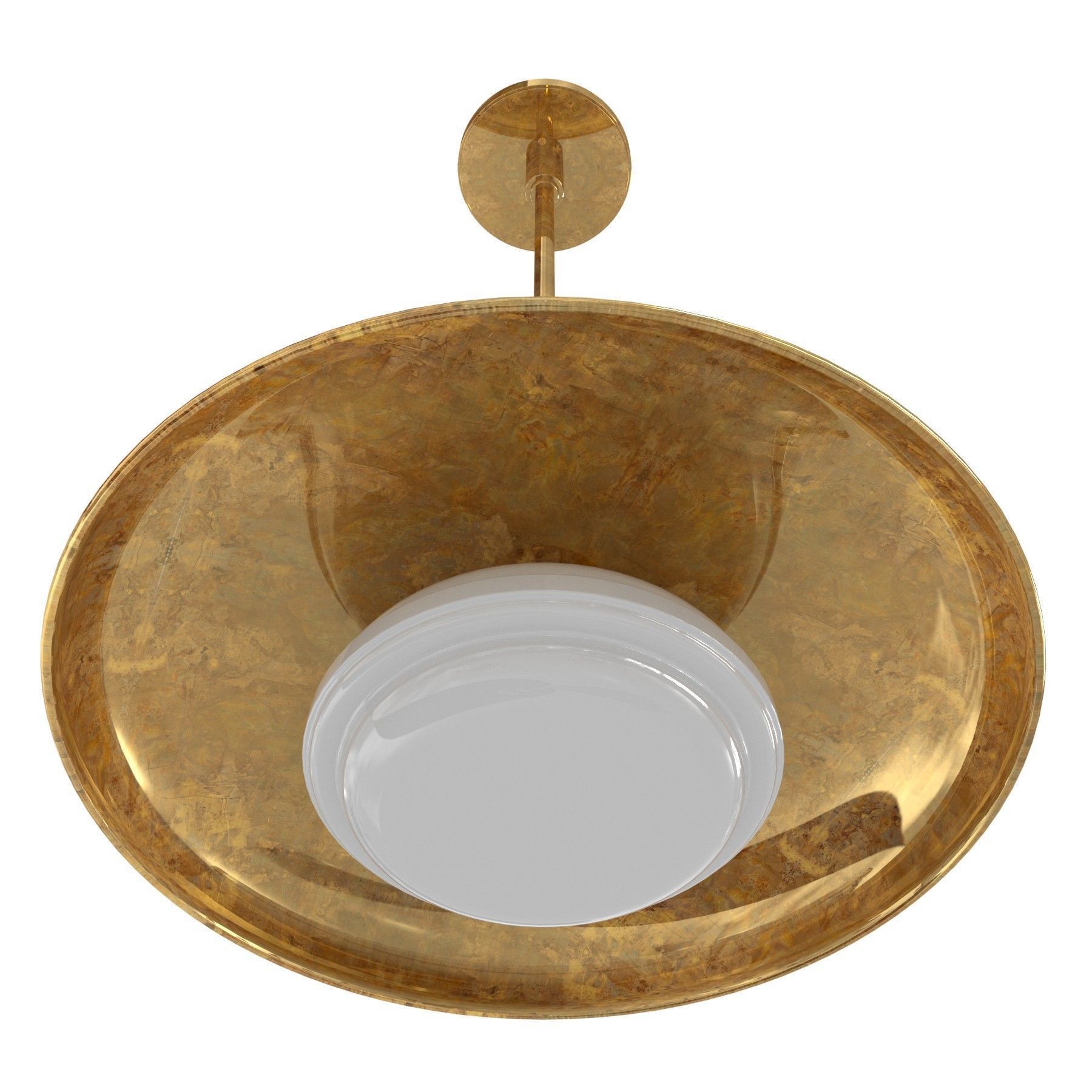 Roman and Williams Guild Oscar ceiling  pendant light 3D model_3