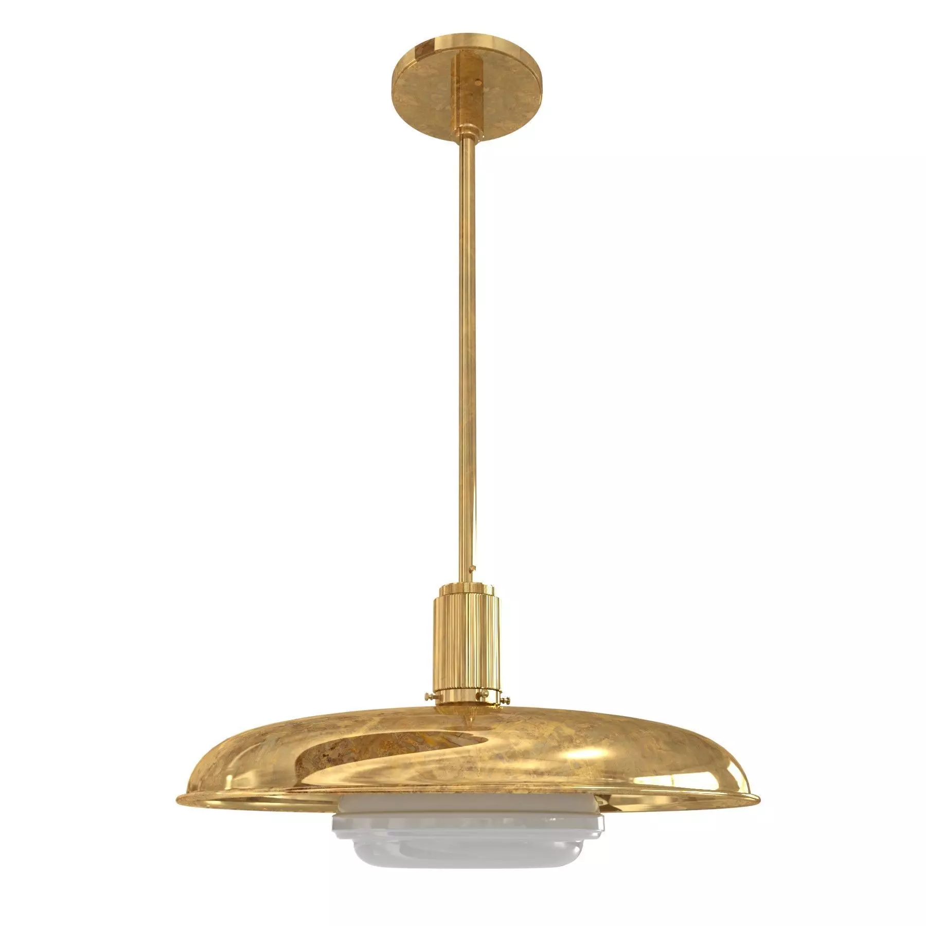 Roman and Williams Guild Oscar ceiling  pendant light 3D model_0