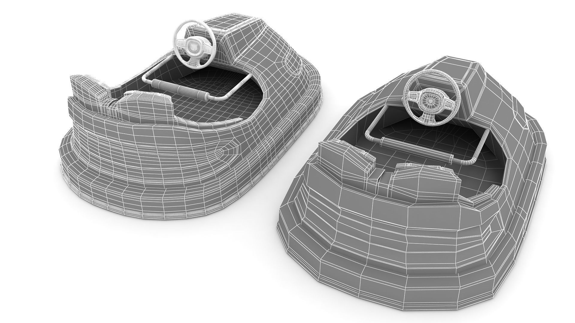 Bumper Car 3D model_6