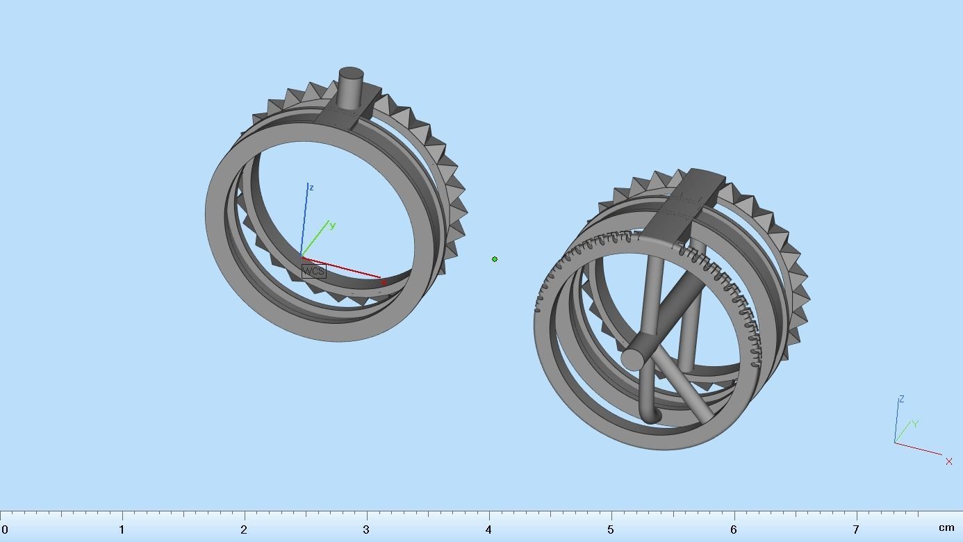 Rings with Enamel two version N142 3D print model_20