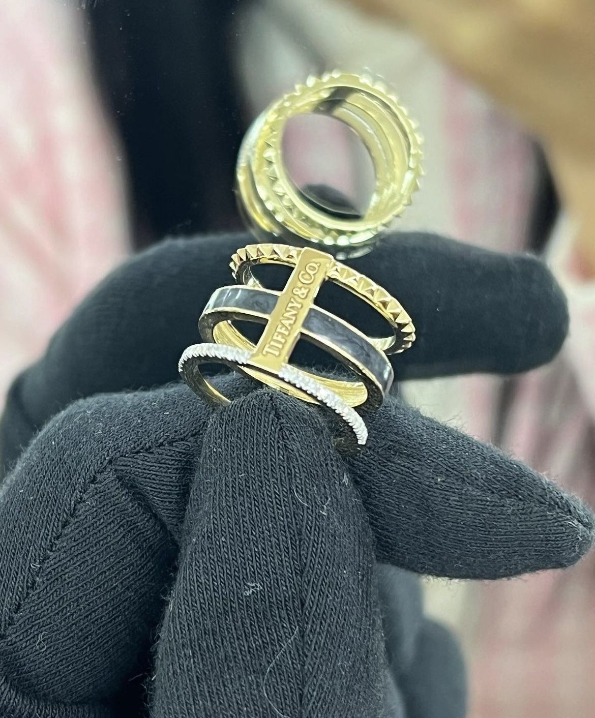 Rings with Enamel two version N142 3D print model_6