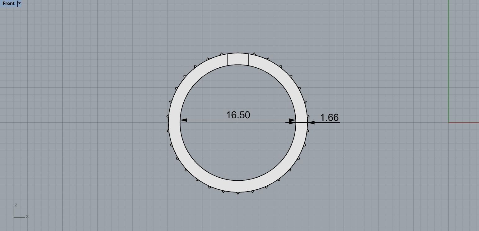 Rings with Enamel two version N142 3D print model_16