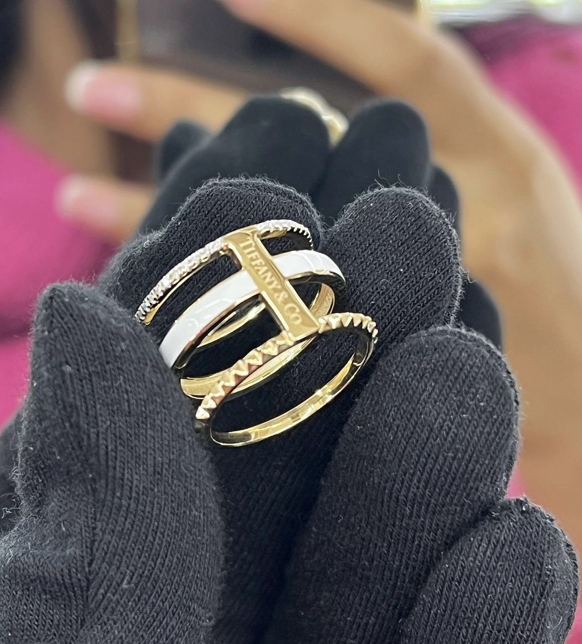 Rings with Enamel two version N142 3D print model_3