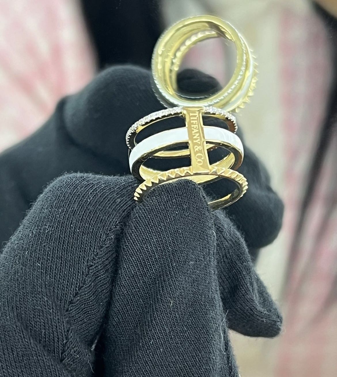 Rings with Enamel two version N142 3D print model_4