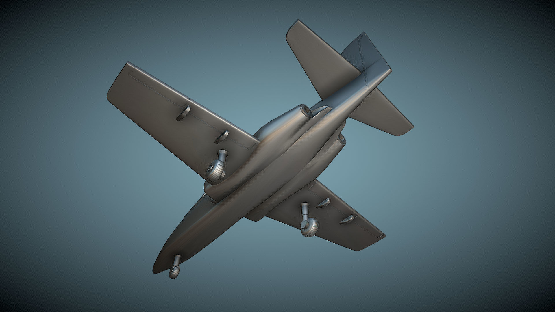 AIDC AT-3B Tzu Chung - 3D Printable Model 3D print model_4