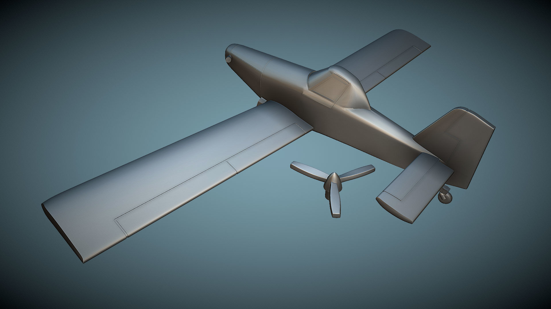 Air Tractor AT-402B - 3D Printable Model 3D print model_2