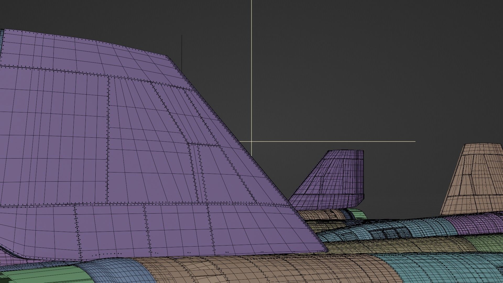 Lockheed Sr 71 Blackbird Exterior 3D model_19