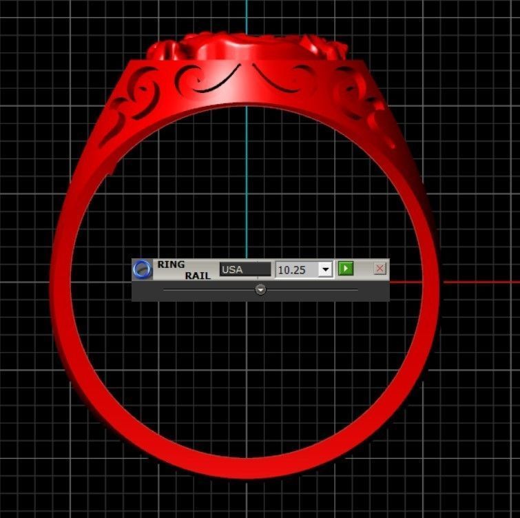 Ring Horse 3D print model_7