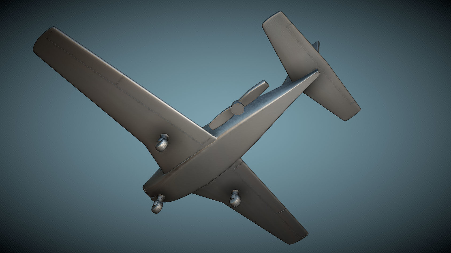 Piper PA-24 Comanche - 3D Printable Model 3D print model_4