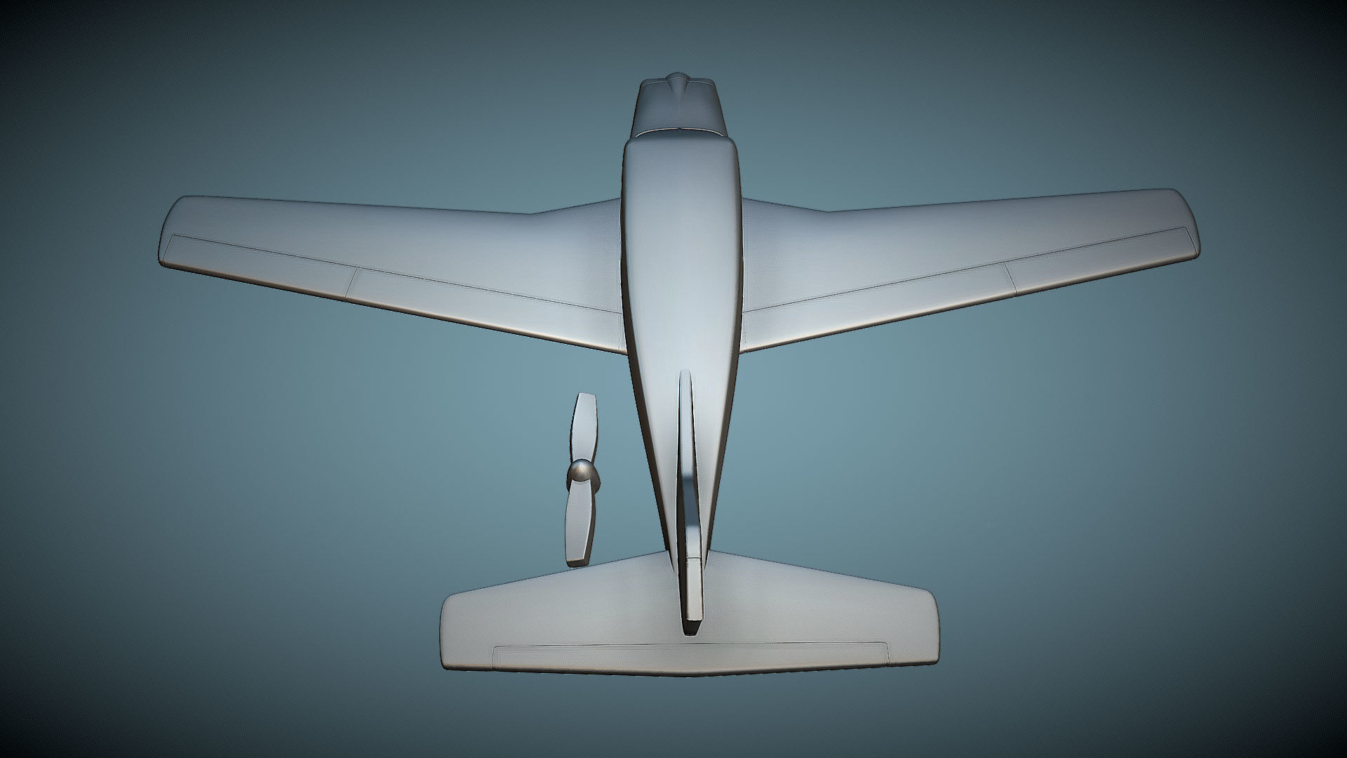 Piper PA-24 Comanche - 3D Printable Model 3D print model_3