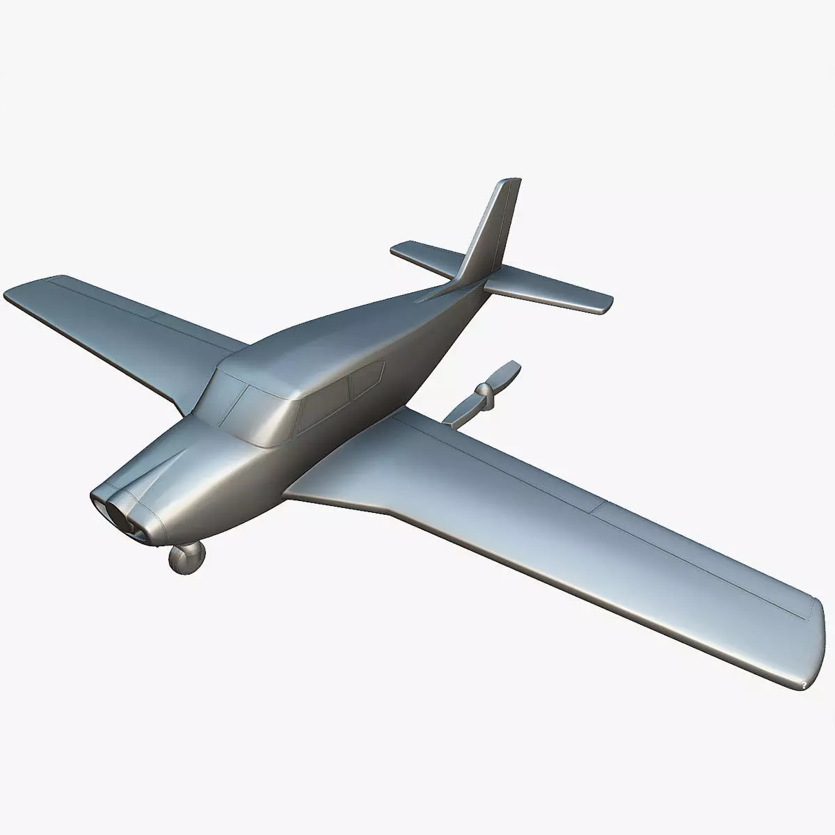 Piper PA-24 Comanche - 3D Printable Model 3D print model_0
