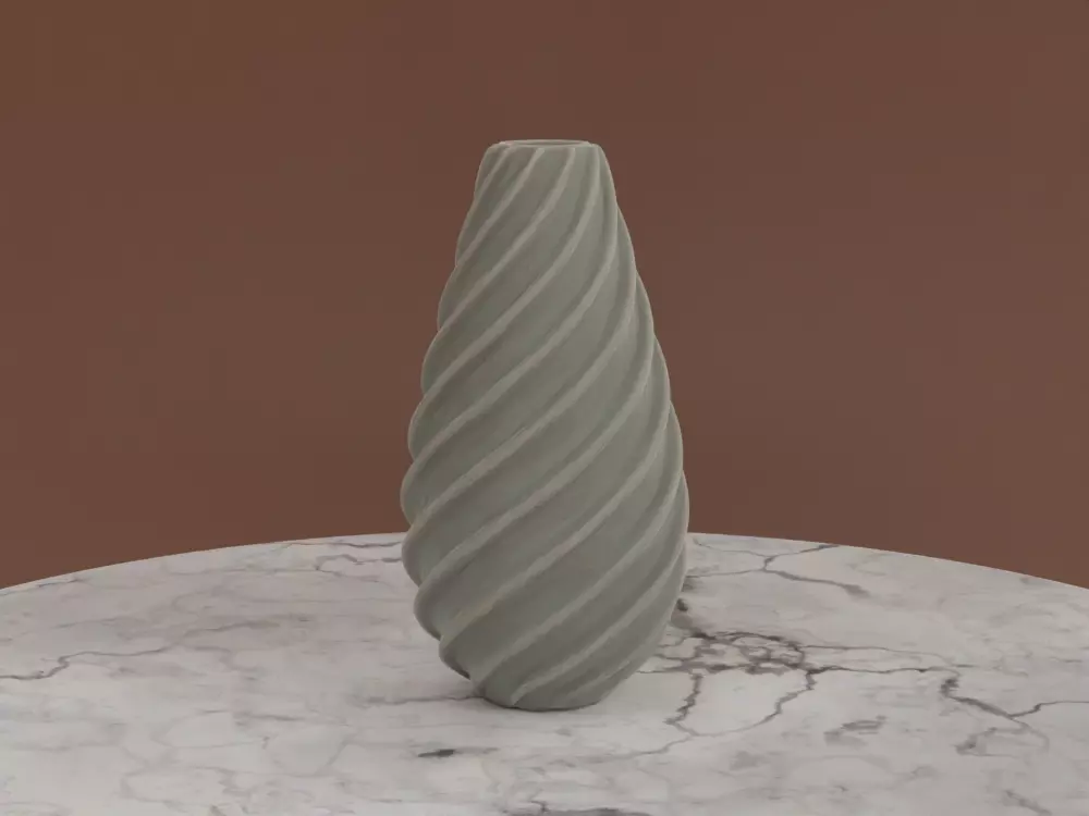 Vase Parametric 3D print model_0