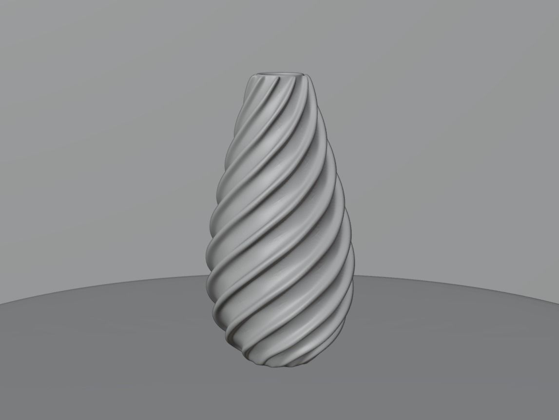 Vase Parametric 3D print model_1