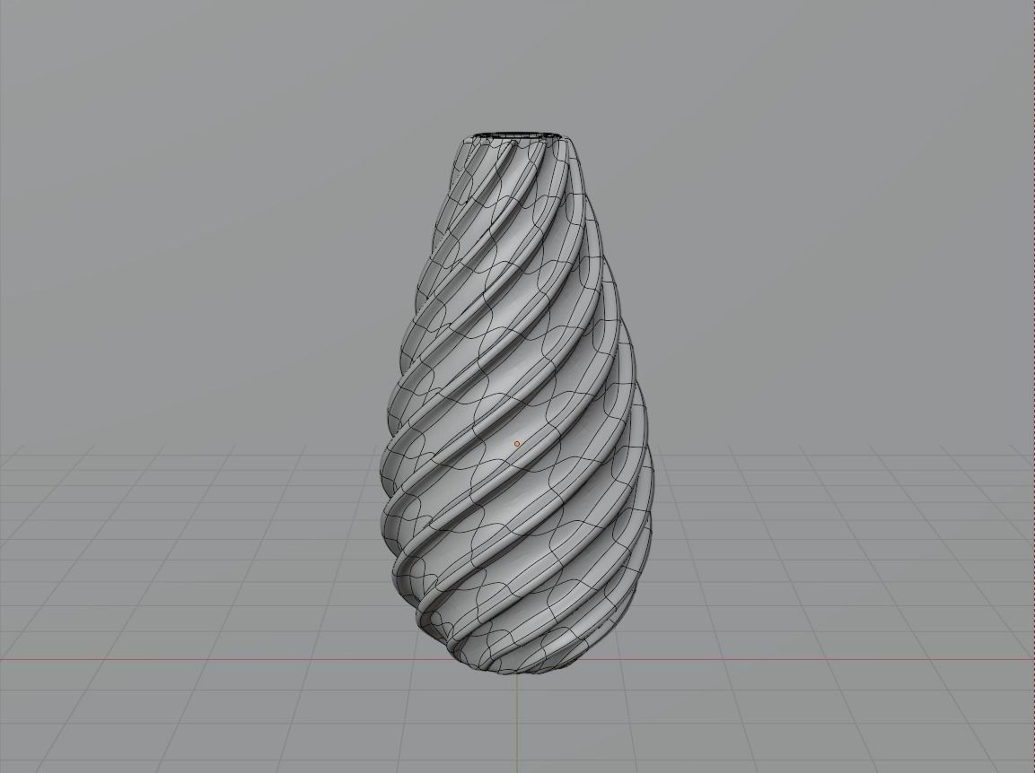 Vase Parametric 3D print model_2