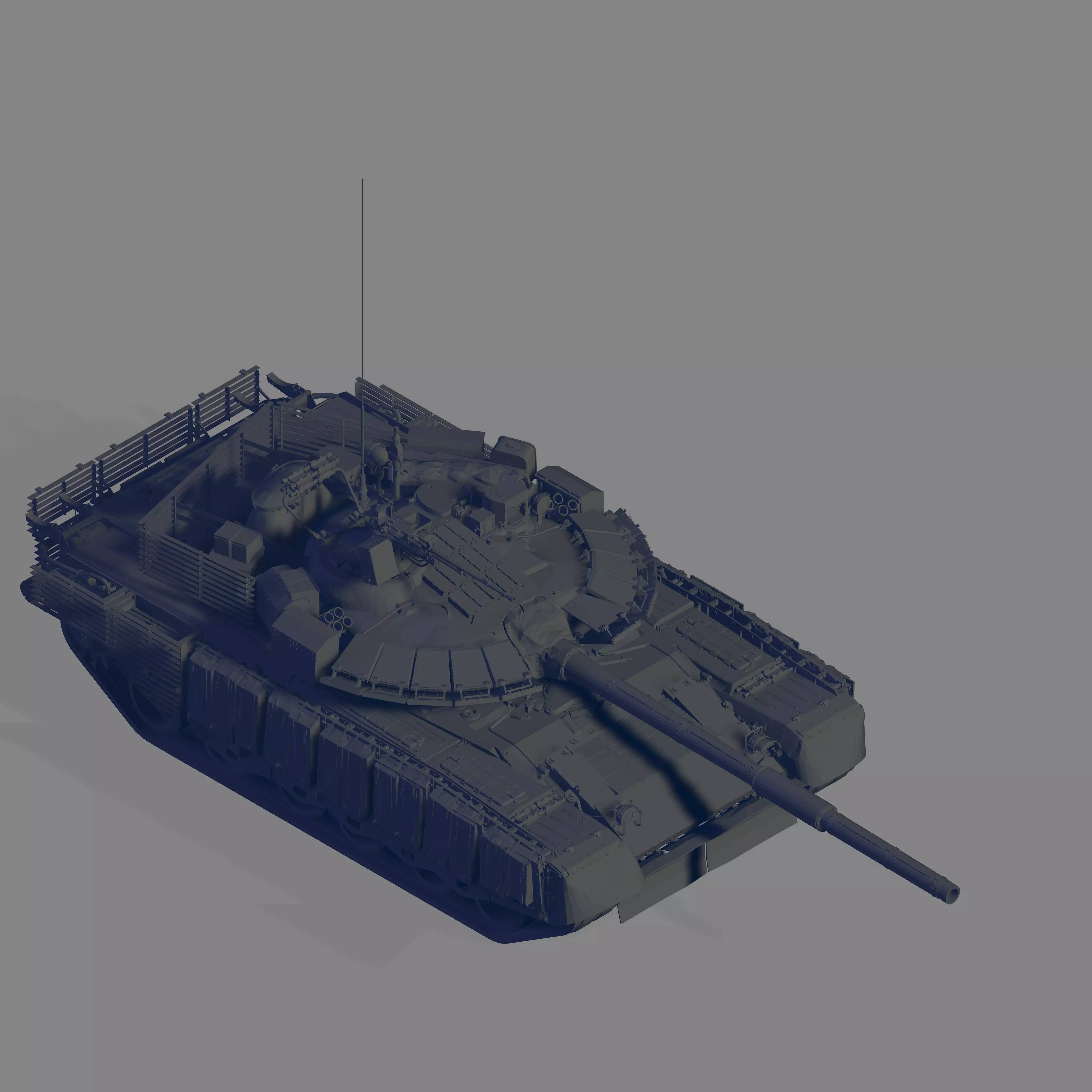 T 80BVM 3D model