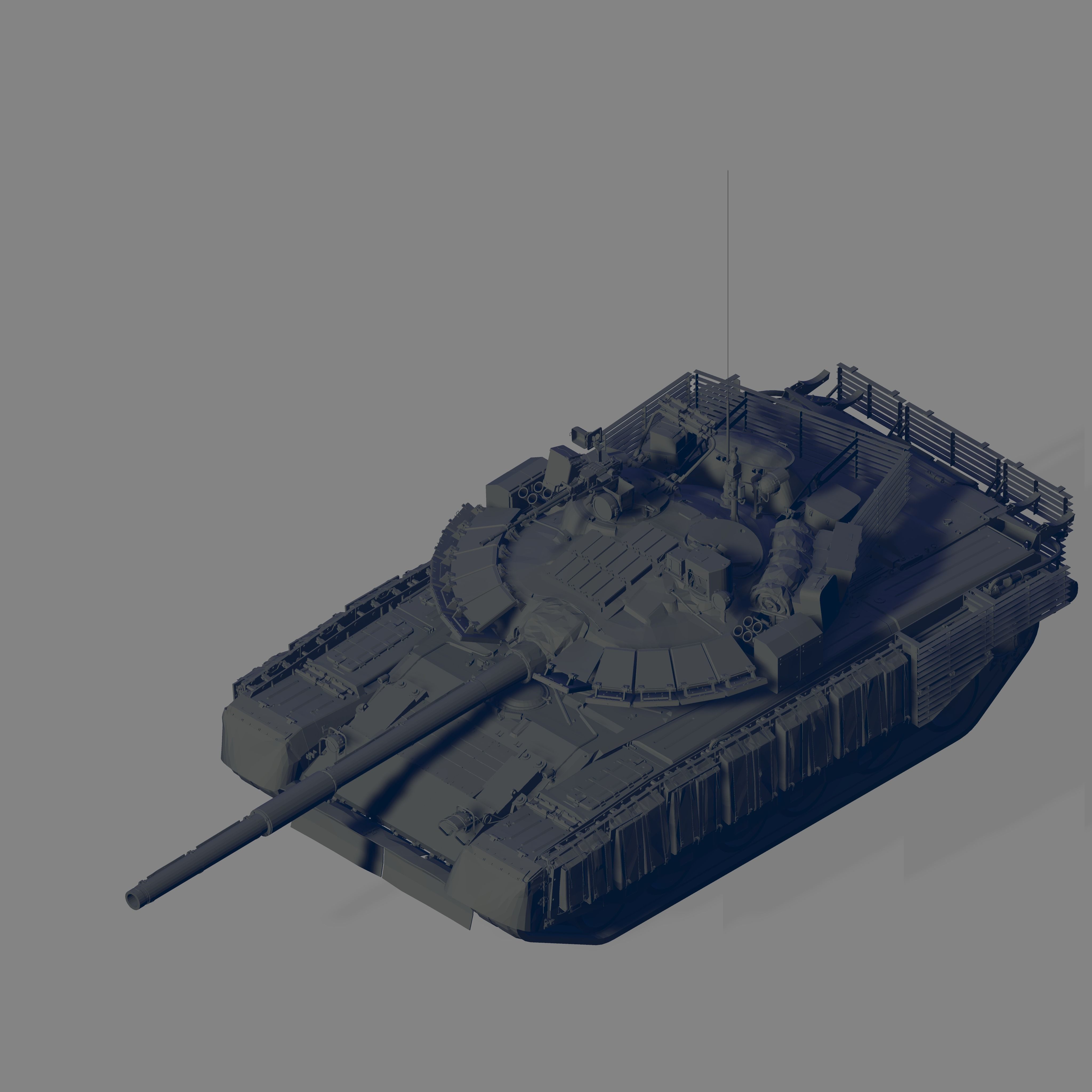 T 80BVM 3D model | CGTrader
