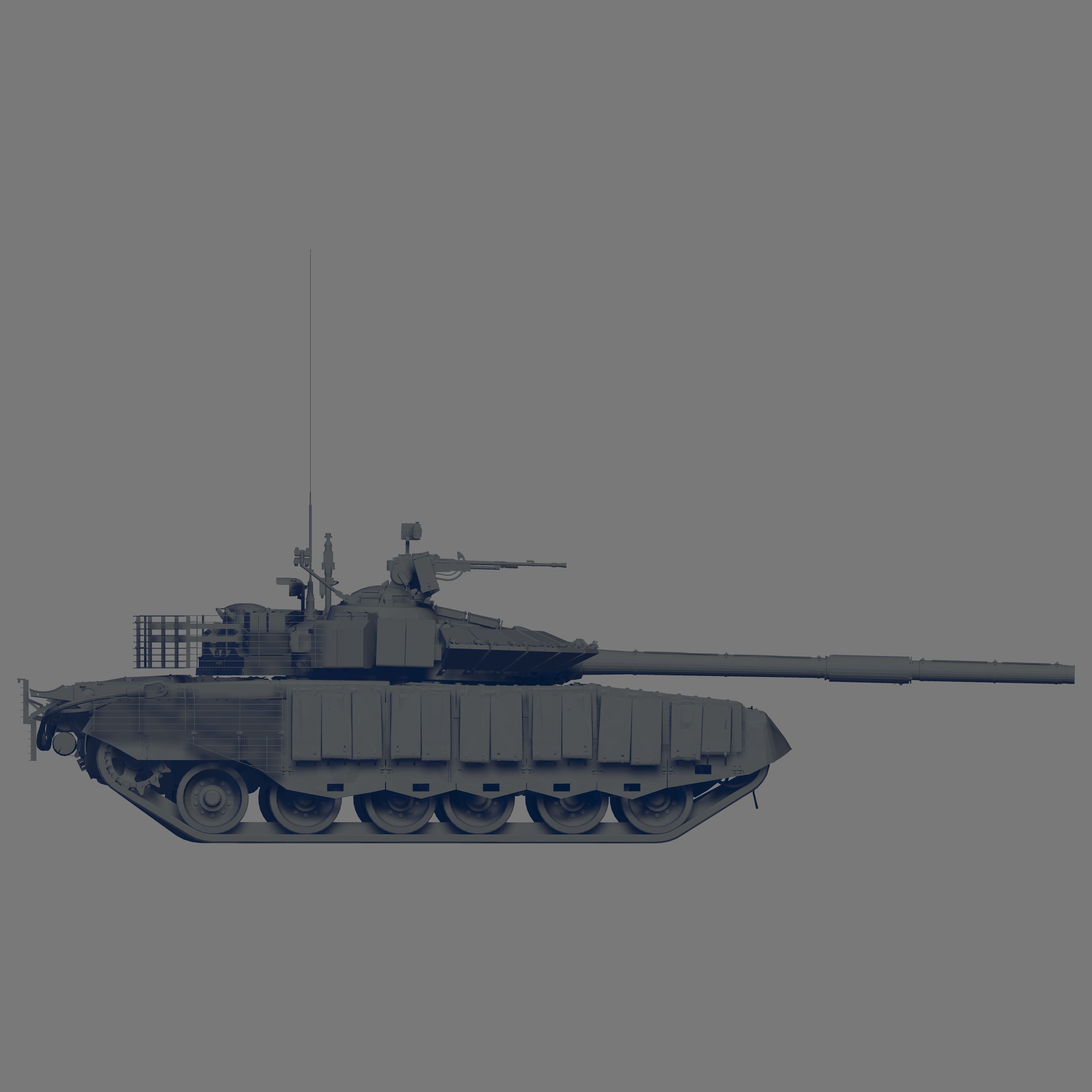 T 80BVM 3D model | CGTrader