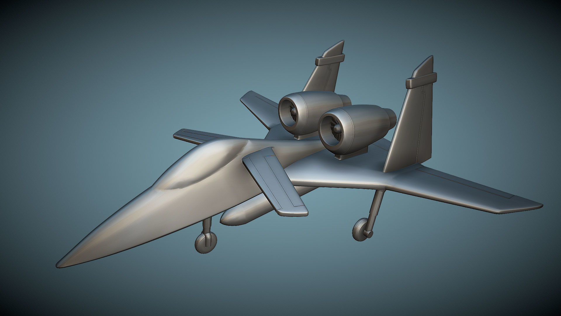 PZL-230 Skorpion - 3D Printable Model 3D print model_1