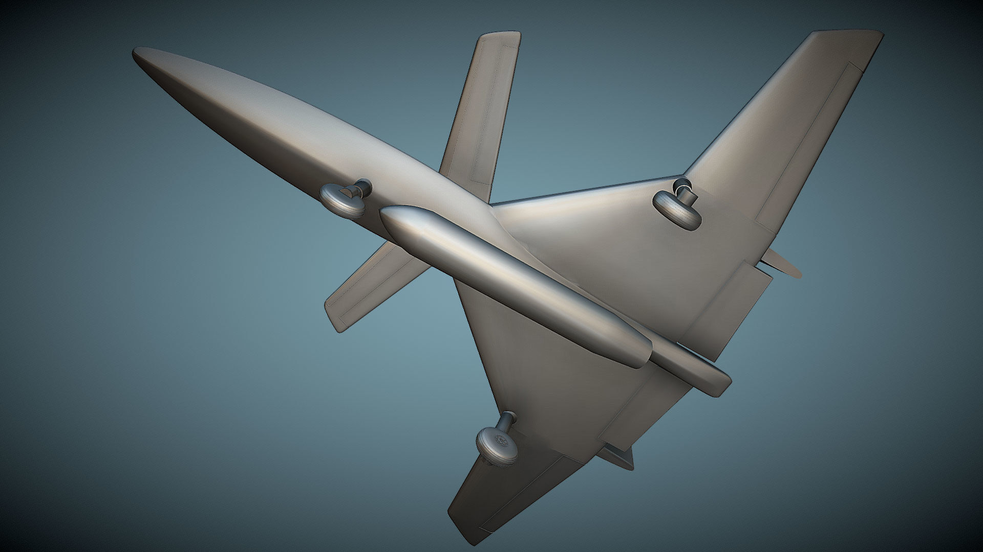 PZL-230 Skorpion - 3D Printable Model 3D print model_4