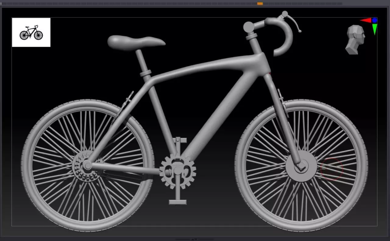 Bicicleta de Carretera 3D print model