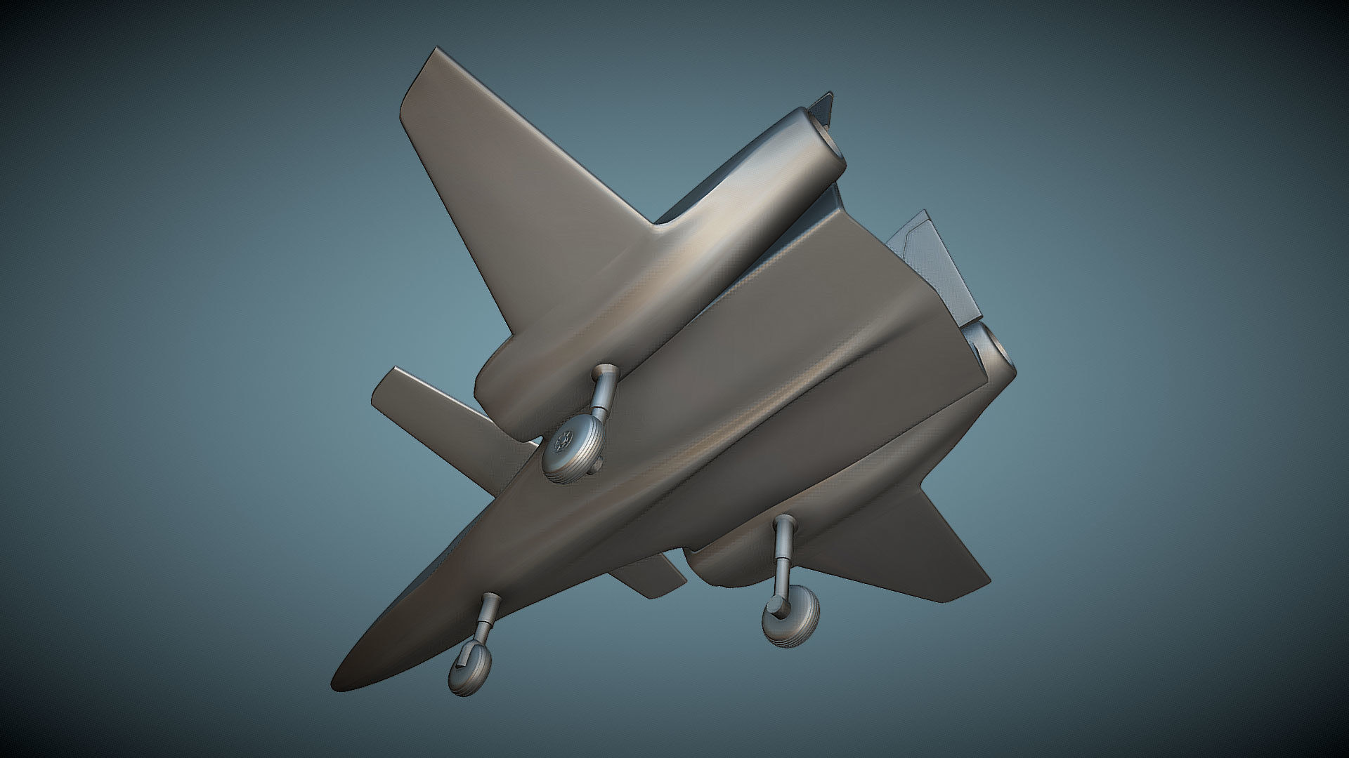 PZL-230F Skorpion - 3D Printable Model 3D print model_4