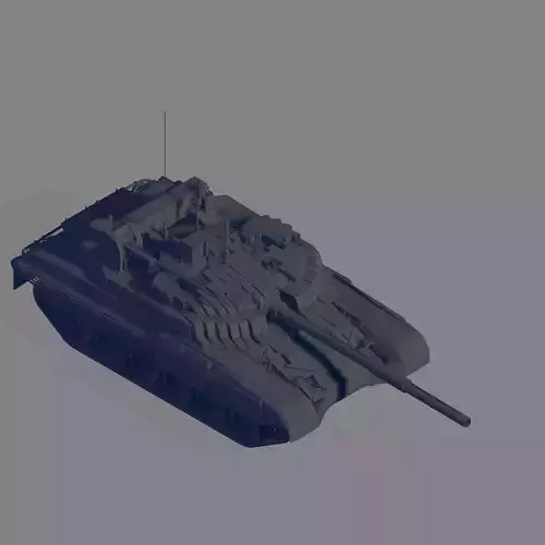 T 72M2 3D model