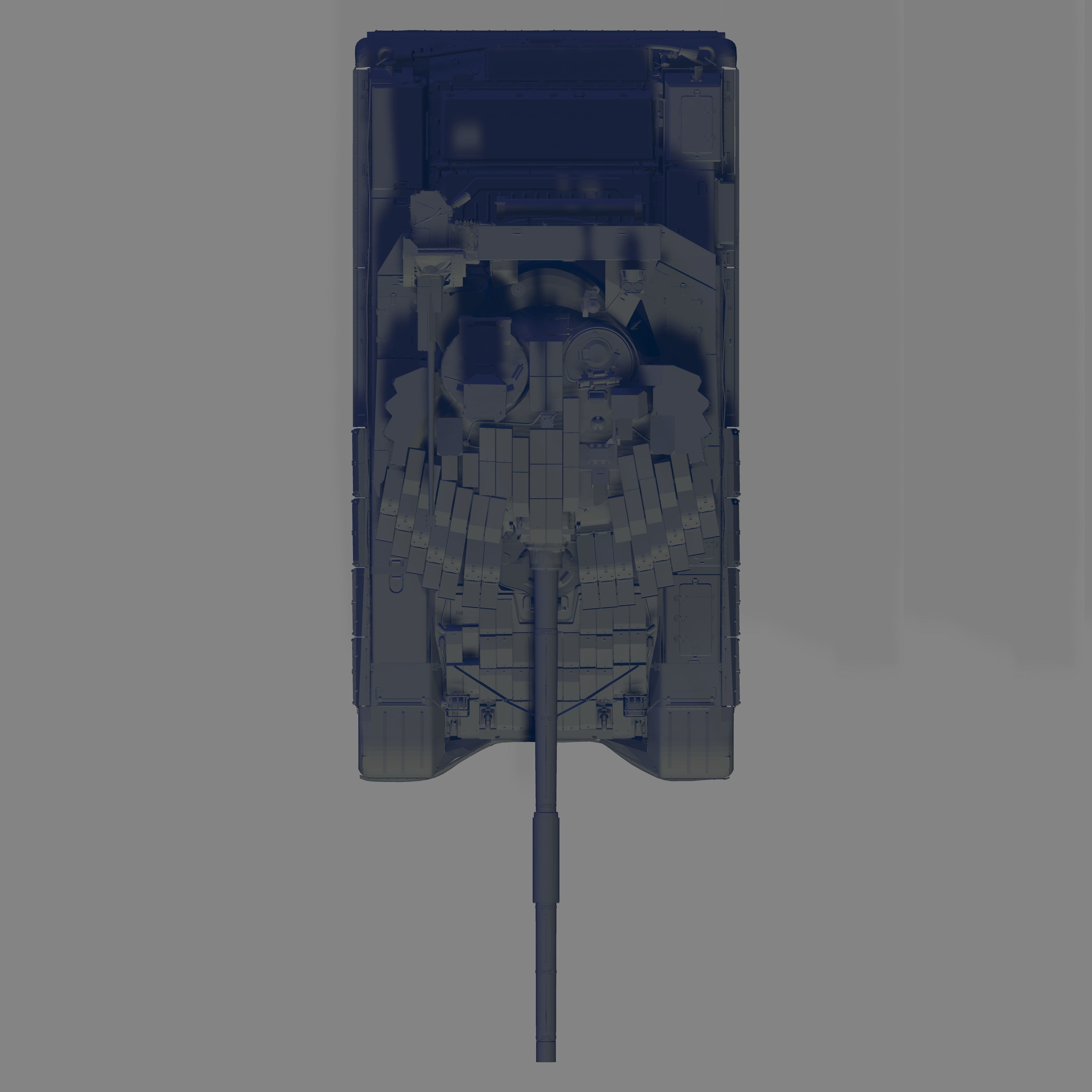 T 72M2 3D model | CGTrader