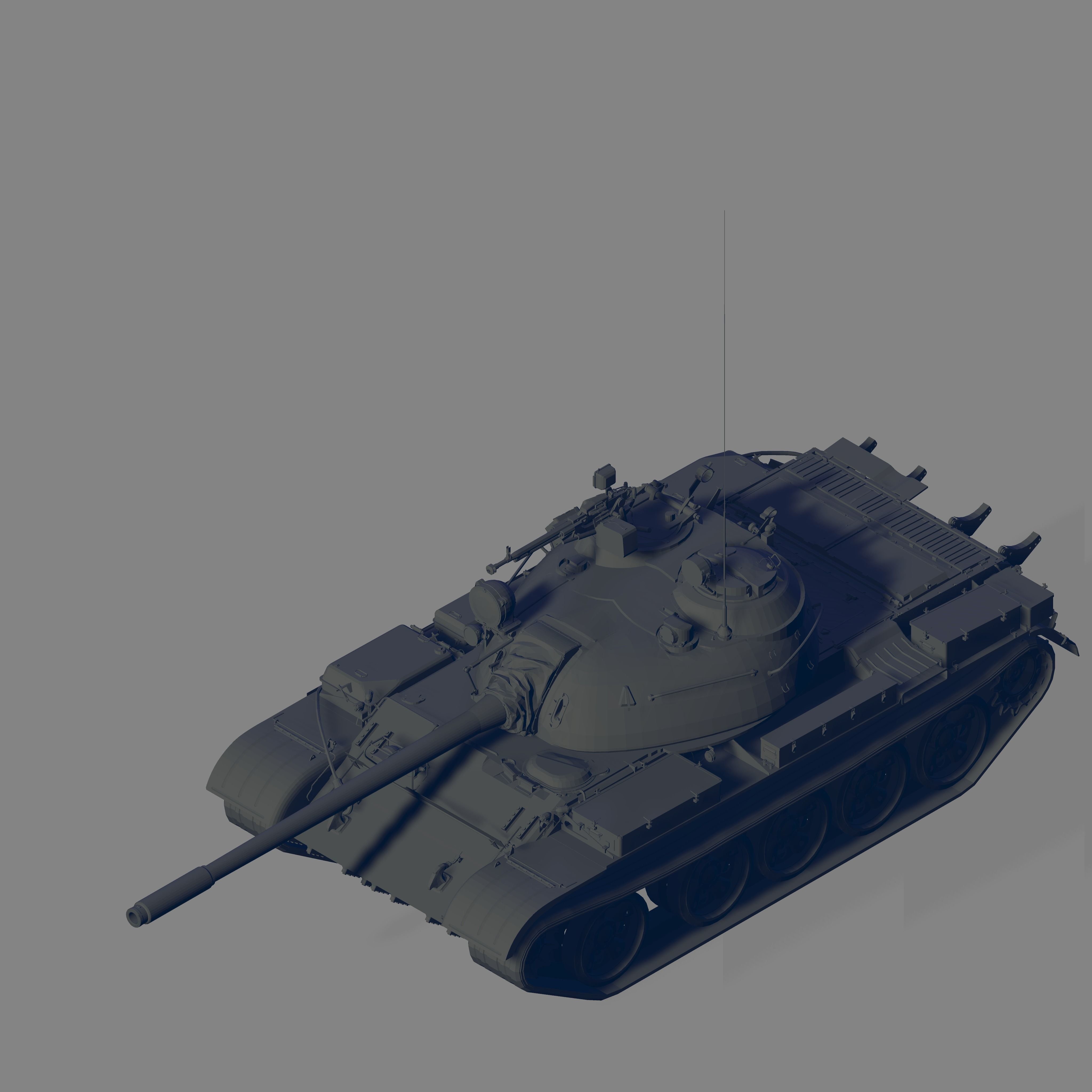 T 55A 3D model_1