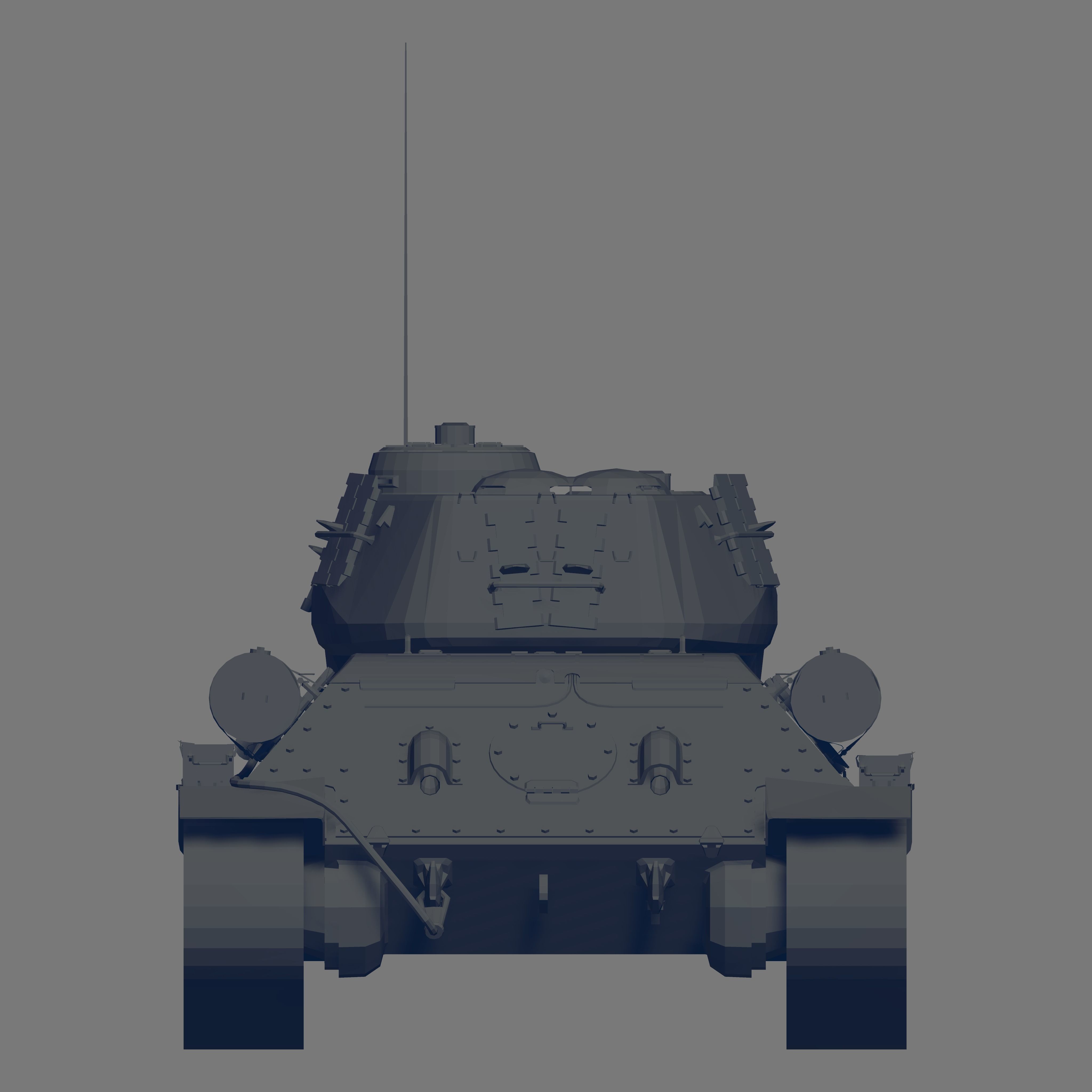 T 34 85 3D model_4