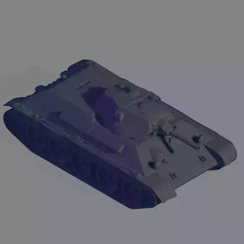 T 34 1940 3D model