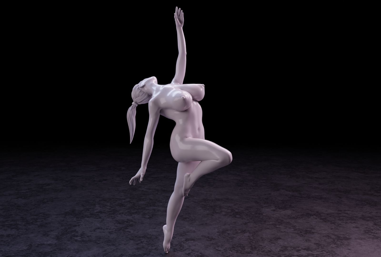 Sexy girl 139 3D print model_2